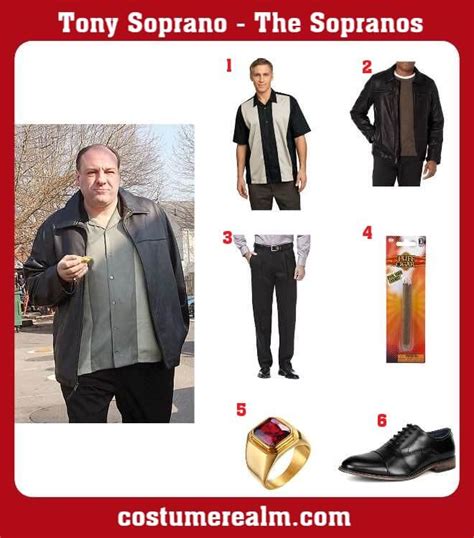 tony soprano outfit